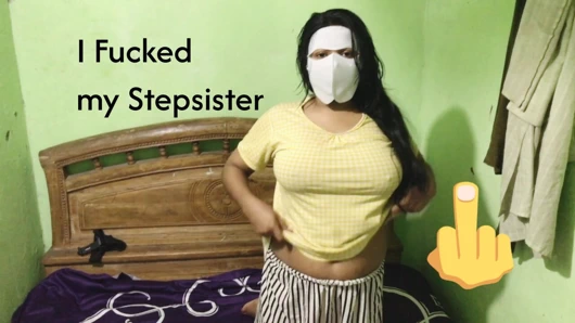 Gerçek üvey kız kardeş ve üvey erkek kardeş gerçek seks yapıyor, gerçek bir seks videosu