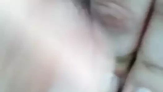 Eş oynama ile ona sulu kedi