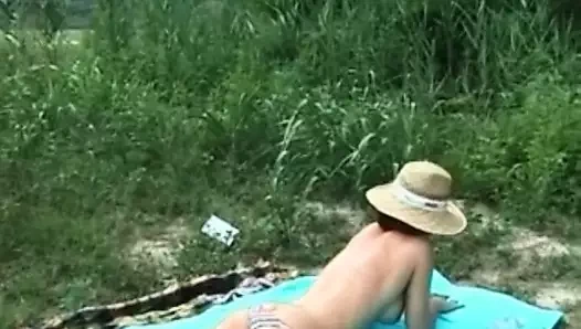 benim MİLF maruz açık oyuncak eylem üzerinde kamu