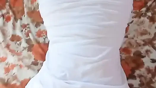 Sürprizle başına geldi ve onu götten siktim, anal seksi seviyor, beni iki kez boşalttı