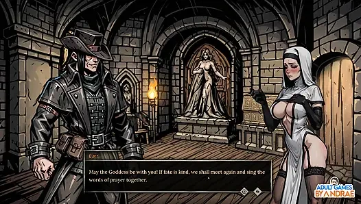 Sexorcismus: Lust geständnis gameplay teil 5 – Abbess Roala Boss Fight & inner sanctuary battle
