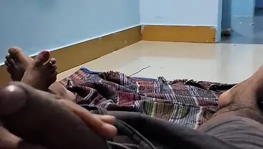 Indian husband fucked his wife hard in his home