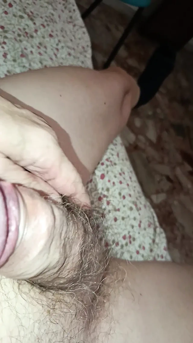Old man masturbating
