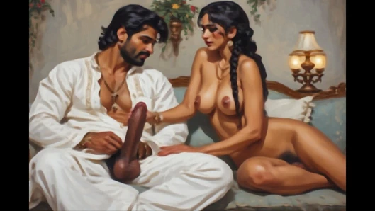 Hintli kız arkadaşını aldatıyor