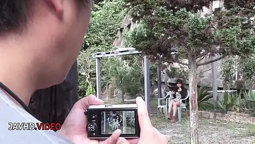 Amatör jav yıldızı Maria Sasaki sapık tutkulu oral seks yapıyor tahrik edici fantezi