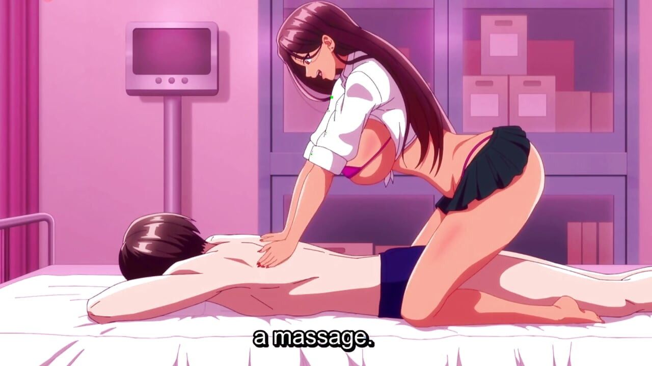 Sürtük öğrenci erotik bir masajla öğretmenini baştan çıkarıyor (hentai anime) eng sub