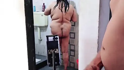 My Sister Was Taking Bath in the Bathroom, I Saw Her and Seeing Her Naked I Ejaculated.