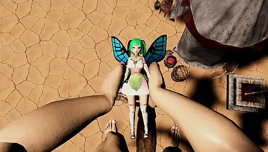 Peri ve dev alışılmadık şekilde savaş yapıyor