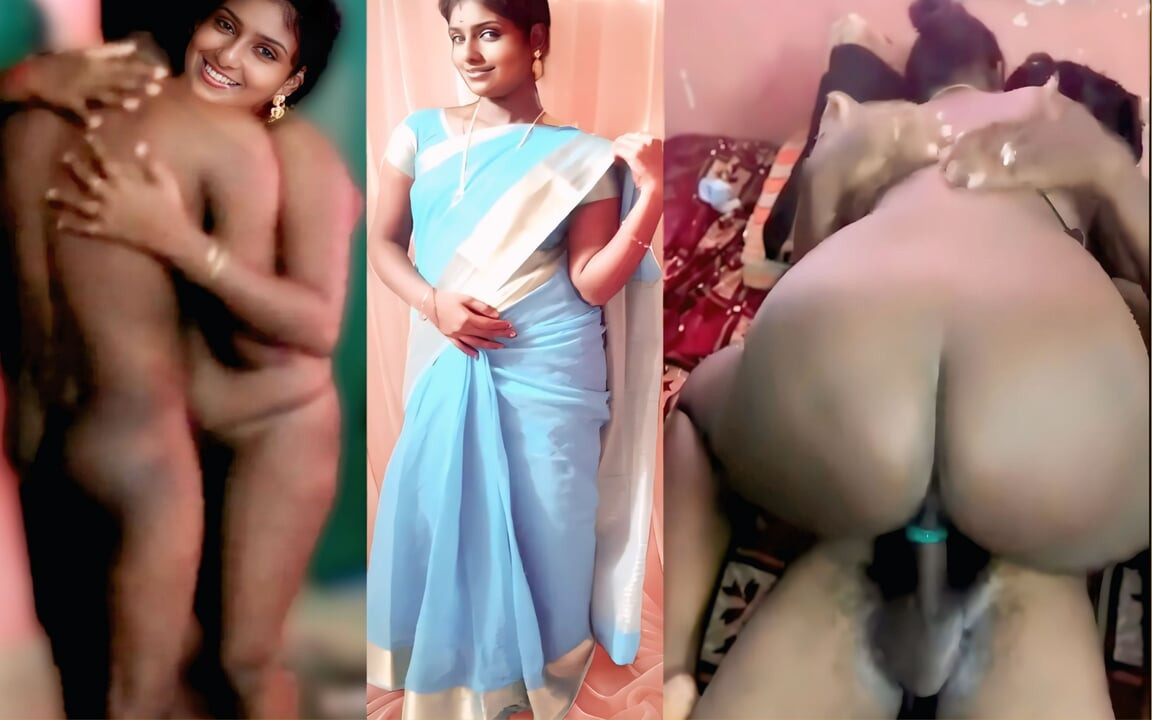Tamil desi orta yaşlı seksi kadın Renu'nun nuru yağ masajı, kovboy kız sikişi ve göğüsleri gavat kocasının önünde genç boğayla emiyor - indianhotwifex