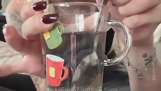 Lüks bir çorap banyosu - sadece gerçek bilenler için...  (V438)