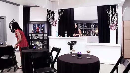 Auf der Weihnachtsfeier geil geworden