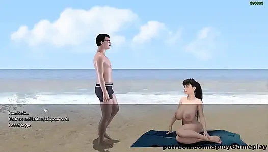 Willy D'nin maceraları: büyük memelere büyük boşalma, açık havada memeler sikişiyor bölüm 99