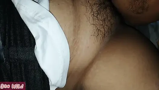 Yakın çekim amcık sikişi ve dölle dolu