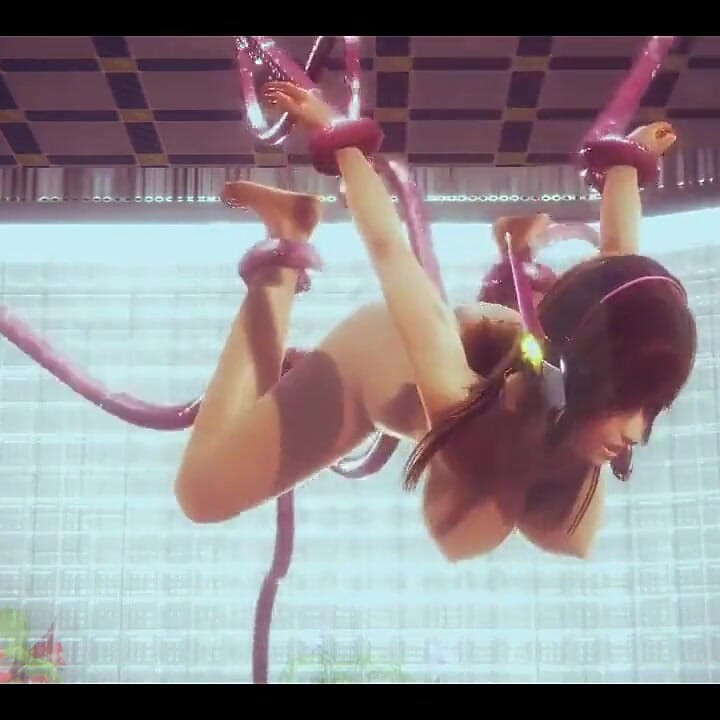 Overwatch hentai - diva iki oğlan tarafından anal ve vajinal sikiliyor - Japon Asyalı manga anime film oyunu porno