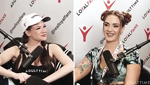 Siri Dahl grup seks partisi*es ve porno ödülleri | Siri Dahl ile Avn Özel | Adult Time Podcast