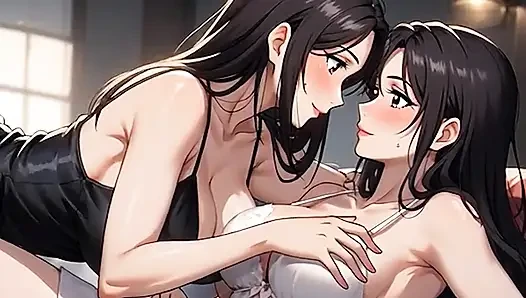 AI Anime Hentai Uncensored, Uncensored video of 18 Year old Teen Hentai MILF, 3D Hentai Cartoon on closeup by Kiidzy Animates