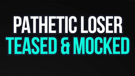 Zavallı ezik alay edildi ve alay edildi!