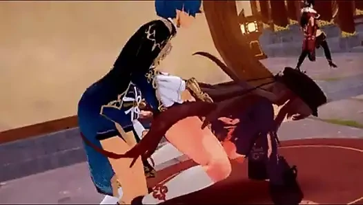 Koro22 ateşli 3 boyutlu seks hentai derlemesi -208