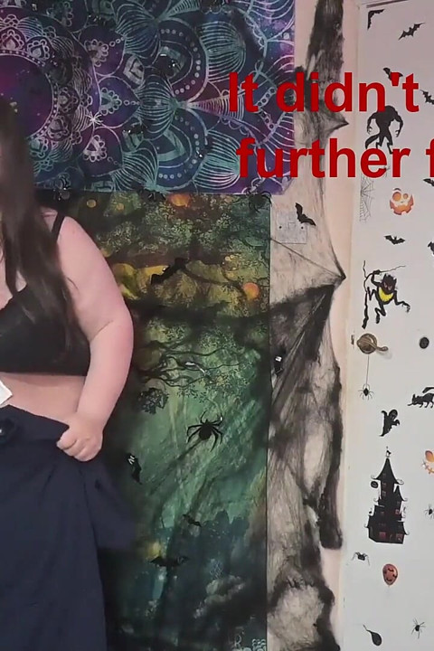 Ssbbw giysiler vurgunlu haleween