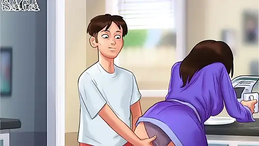 Ağzına derin gırtlak boşalması-ilk vahşi oral seks