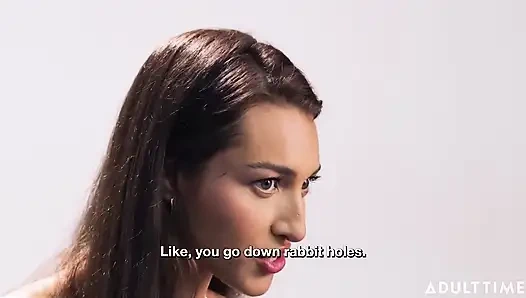 Bella Rolland saatlerce orgazm olabilir! yıldızı röportajı, yetişkin zamanı