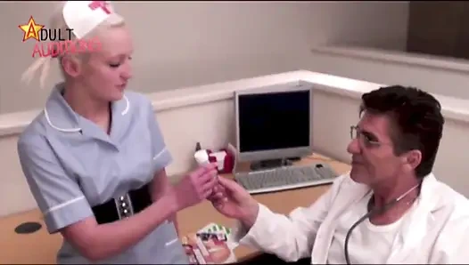 Hemşire Abbie doktoru sikiyor