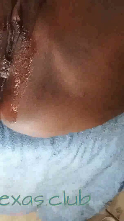 Thot in Texas - Cum inside Pussy - Ebony BBW Squirts | Klip 1
