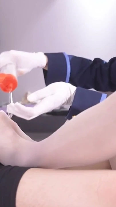 Elle muamele fetişi mavi arşiv shupogaki cosplayer, Asyalı transeksüel hentai cosplay 5 | Klip 1
