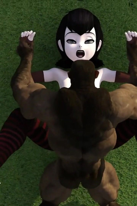 Mavis Dracula gulf parkurunda canavar tarafından sert sikiliyor