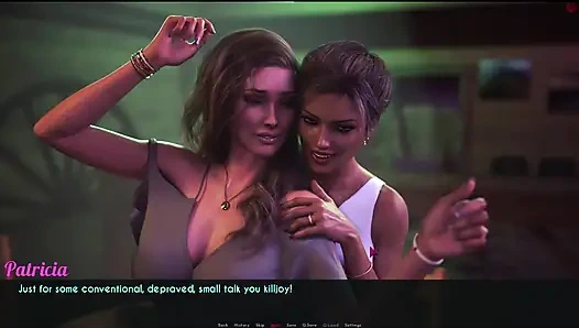 Awam #15 - Sophia yaşlı adamlarla banyo yapmak zorunda kaldı... Nathalie ve Sophia seksi bir an yaşadı