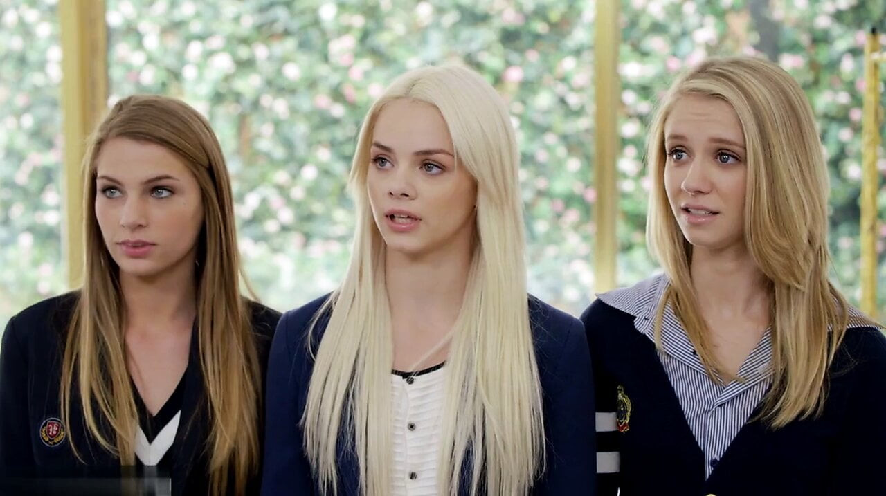 Elsa jean, rachel james & sydney cole ile 3 siyah adam