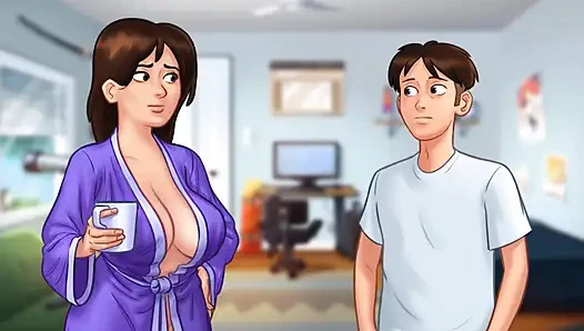 Yaz mevsimi efsanesi - ekstra dersler büyük güzel göğüslere yardım ediyor