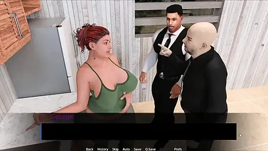 BBW Wife Caught Cheating With Husband Boss In Kitchen