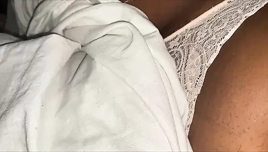 My girlfriend's friend records herself and sent me the video