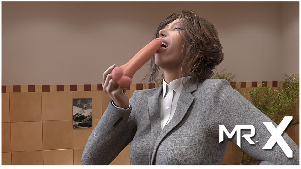 Moda tutkunluğu - iş yerinde dildo oyunu e1 #9