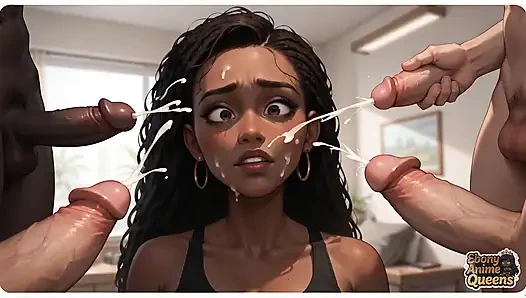 Zenci kraliçenin tropikal saksosu: en iyi zenci xxx pornosu!