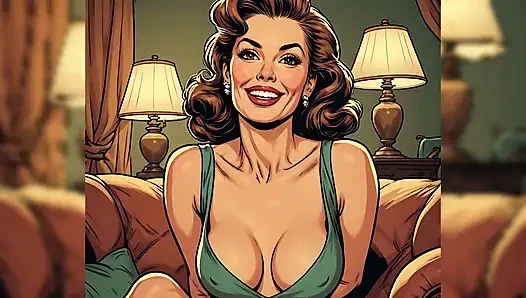 Nostaljik pin up hatun sanatı