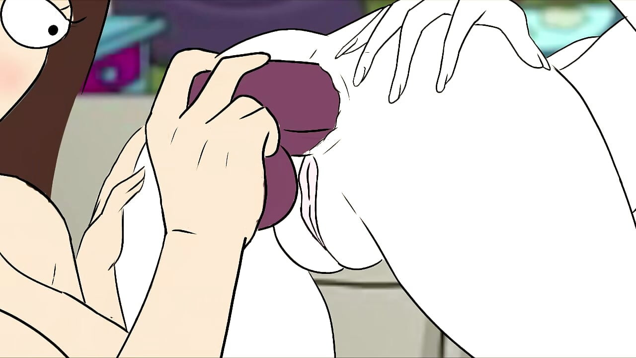 Jessica Moans As Tricia Lange Fucks Her With Dildo - Rick and Morty Cartoon