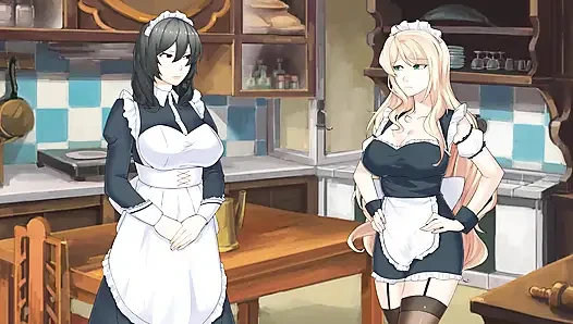 Hizmetçi malikanesi: ateşli orta yaşlı seksi misafir ep.5