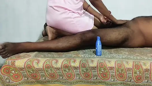 Kaamwali ko bed pe sula ke boor choda aur pani nikala