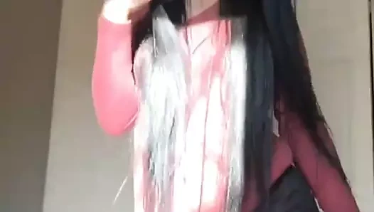 Cum üzerinde bana ve kapa çeneni