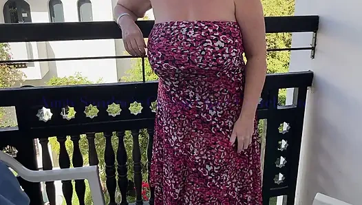 Sandra teyze çarpıcı bir kuşakla