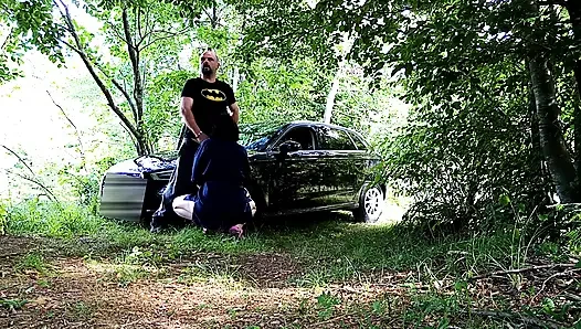 İş arkadaşının yarağını emiyor