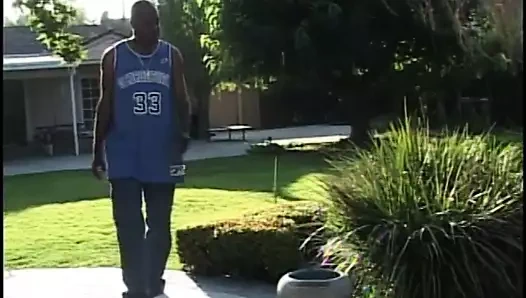 Dik damızlık kâkül seksi bebek açık havada