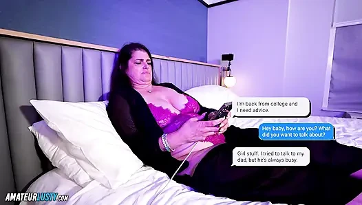 Thick Curvy Amazon 50 year old GILF PAWG gets Fucked in Ass by Stepson BBC