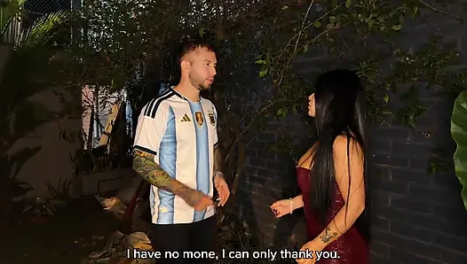 I break into a stranger's house and end up getting fucked so I don't go to jail