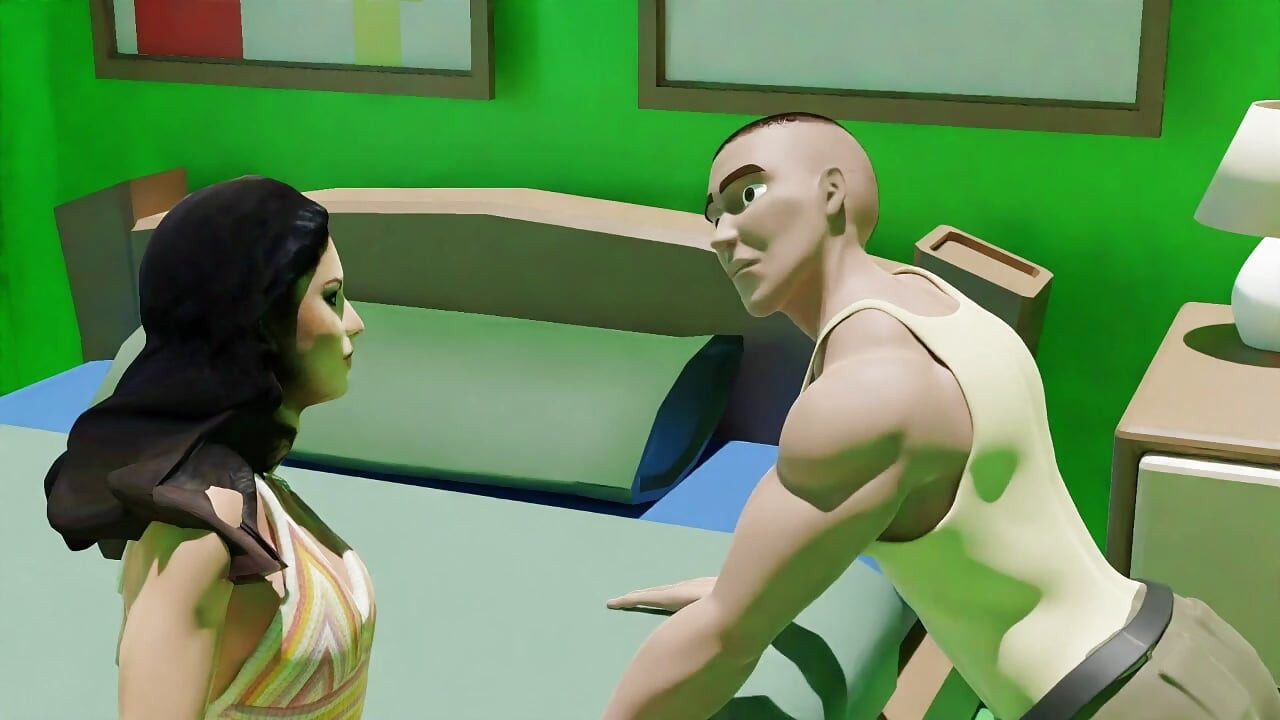 Seksi yengem çalışırken geldi, handaome olduğumu ve benimle seks yapmak istediğini söyledi