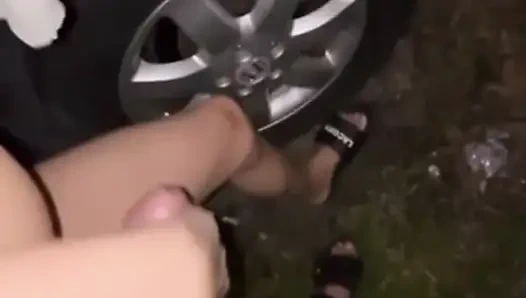 FEMBOY ILK KEZ HERKESIN IÇINDE SIKILIYOR