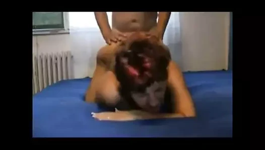 Anneanne gets becerdin sert içinde doggystyle ile Creampie