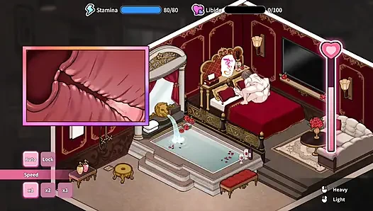 Hentai oyunu - büyük memeli polis kadınla seks - ahlaksız hamam